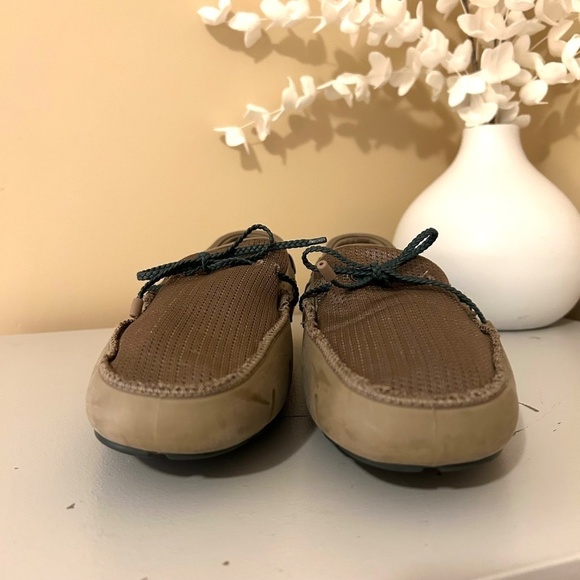 Swims Men’s Braided Lace Loafer Dark Beige Size 9 - Picture 5 of 16